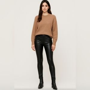 Chico faux leather pants Size 2R